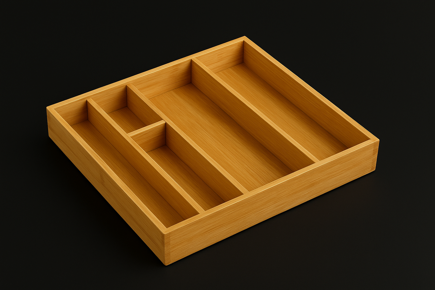 Bamboo Drawer Organizer