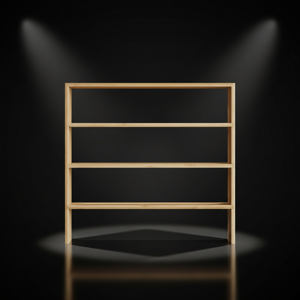 Standing 4-Tier Spice Rack with 24 × 120 ml Herb & Spice Jars Pack